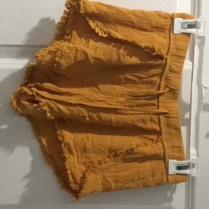 Yellow Summer Vibe Shorts